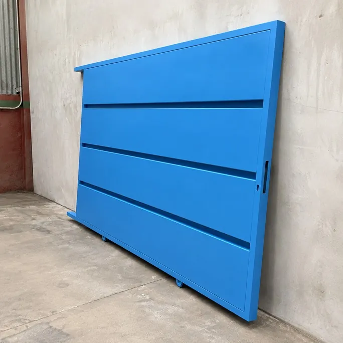 Trabajo HALMI 22: Paneles azules en el taller